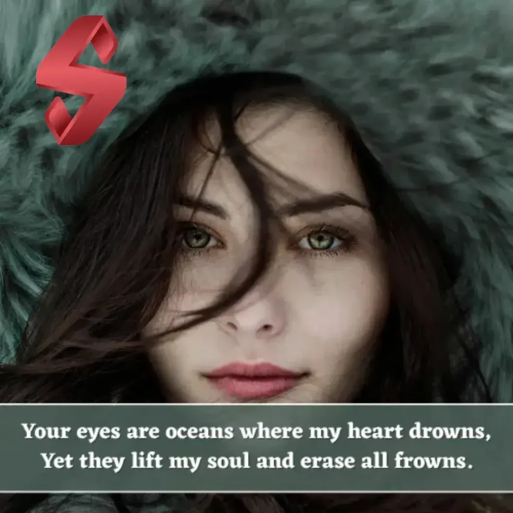 2 line shayari on eyes in english_