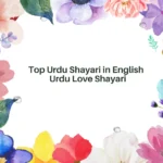 Urdu Shayari in English
